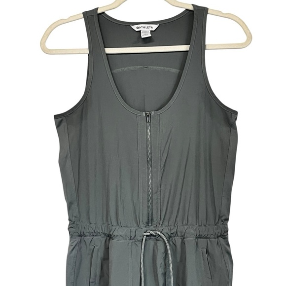 Athleta | Gray Expedition Athletic Shorts Skort Skirt Drawstring Dress 4 - Picture 7 of 13